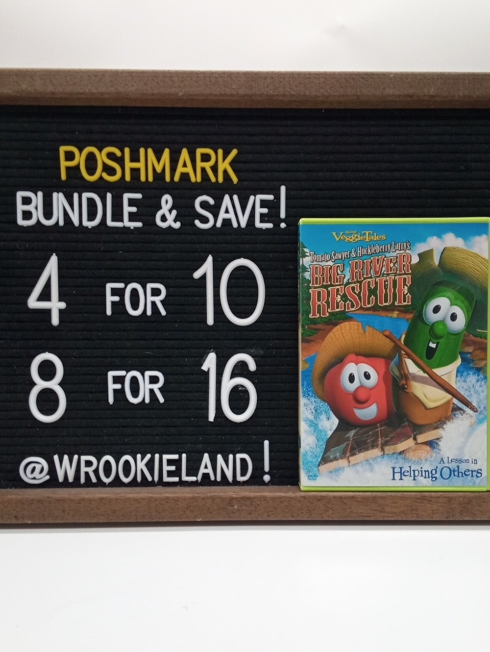 VeggieTales Big River Rescue DVD#i8